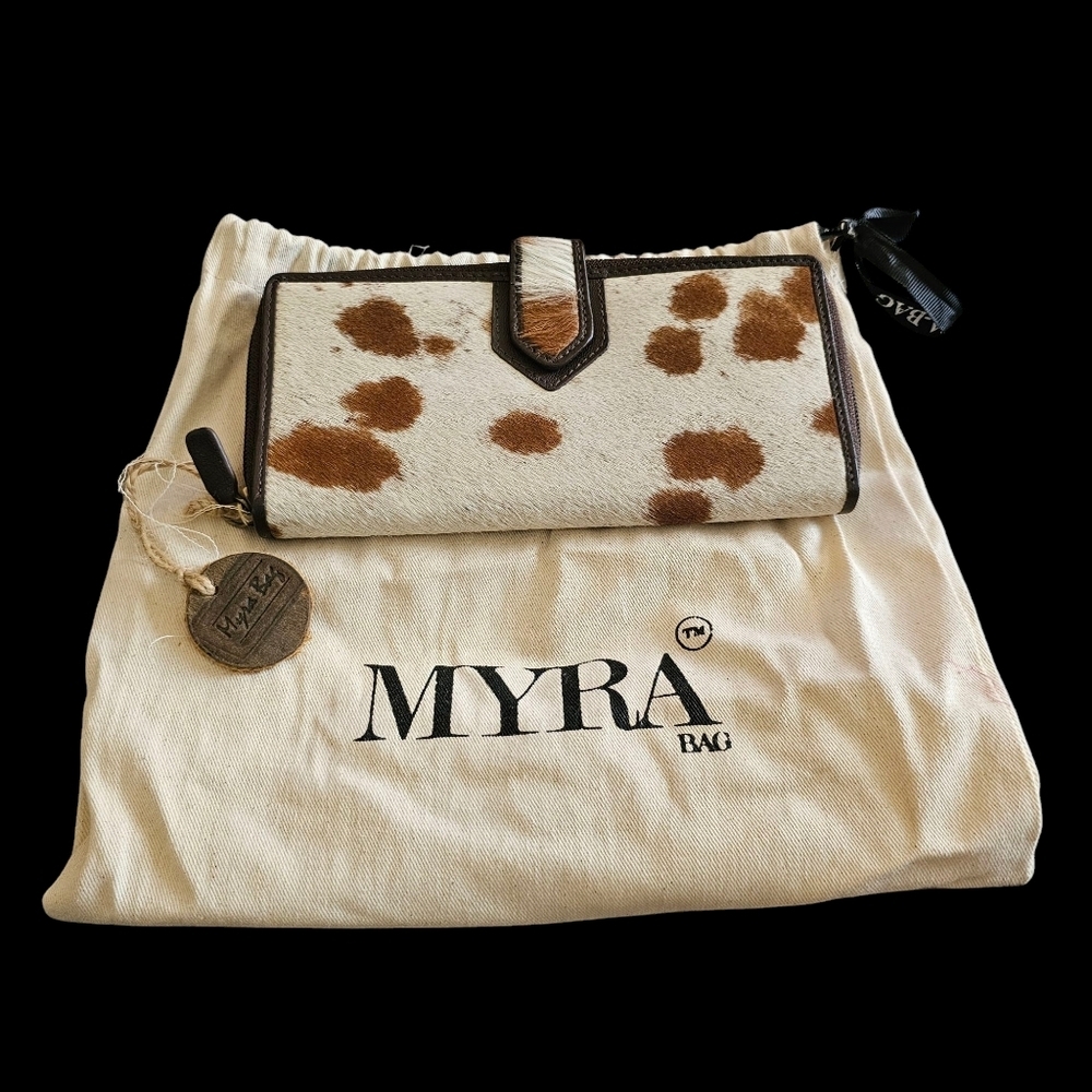 Myra Bag - Chestnut Tones Wallet Hairon